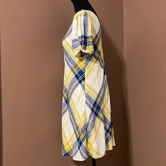 Urban Outfitters Peppa Plaid Mini Dress Size SM - Picture 6 of 16